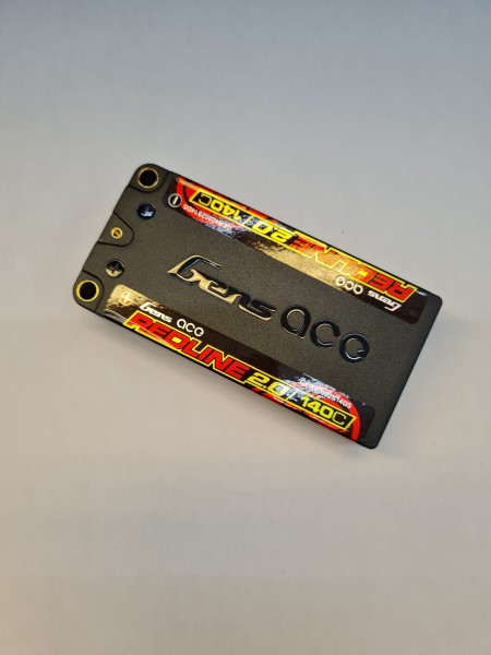 Gens ace Redline 2.0 Series 4200mAh 7.6V 140C 2S1P HardCase HV Lipo Battery Pack with Hardcase111#